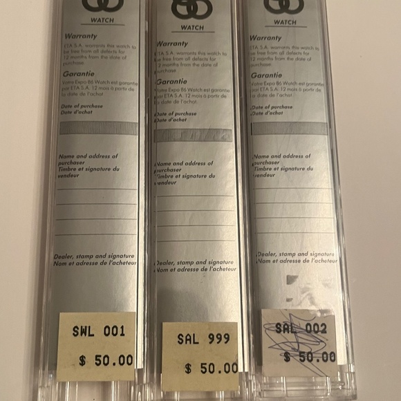 Vintage Women's Expo '86 Swatch Watch | NWT | Blue, Red, Black - Picture 2 of 5